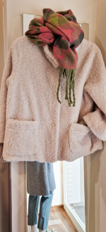 Warmer Damenpulli beige