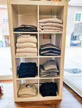 Modewinterfarben wollweiss und grau