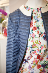 Blumenprint Bluse Innovazione Steppjacke Beaumont