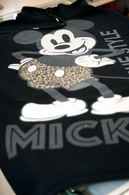 Damenpulli von Princess mit Mickey Mouse