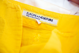 Gelbe Sommerbluse European Culture